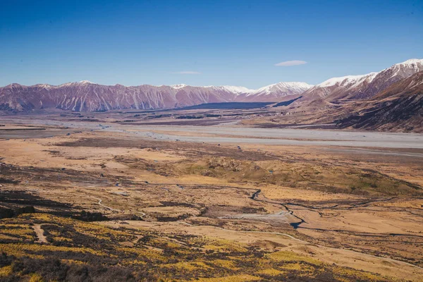 Долина в Hakatere збереження парк — стокове фото