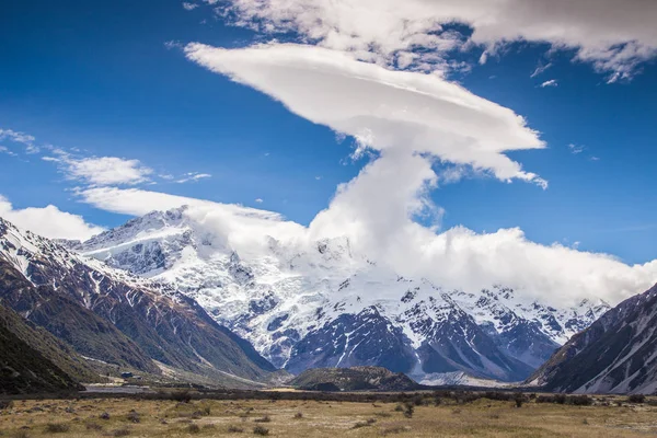 Облака в Маунт-Куке — стоковое фото