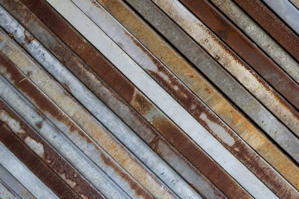 Steel stock yard, Steel texture. Steel background. Metal texture