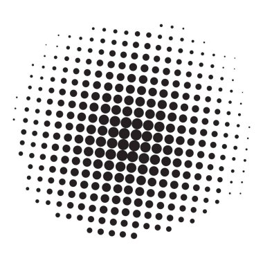 Siyah ve beyaz Pop sanat Vintage Retro çizgi roman vektör şablon arka plan