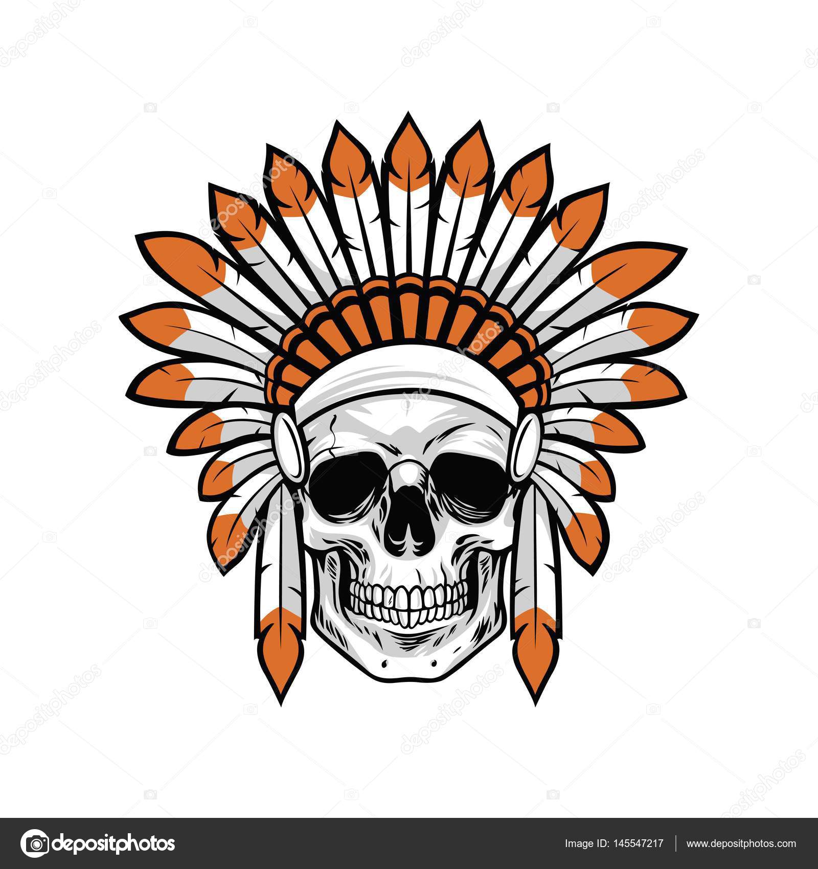 Silhueta Do Crânio índio Americano PNG , Crânio, Indiano, Americano Imagem  PNG e Vetor Para Download Gratuito