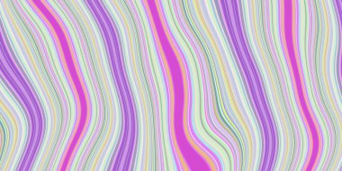 renkli soyut saykodelik çizgiler tasarım retro vintage