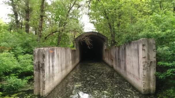 Stalins unfinished secret tunnel 1941 — Stock Video