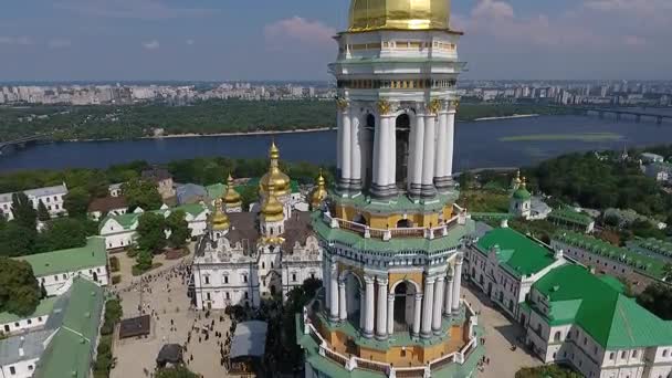 Procesja Ukraiński Kościół Prawosławny Patriarchatu Moskwa — Wideo stockowe