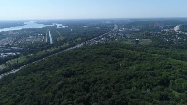 Montaña calva. Kiev. Ucrania . — Vídeo de stock