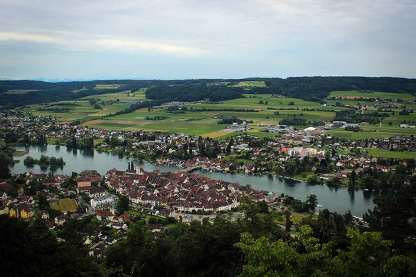 Stein am Rhein şehir görünümü, İsviçre