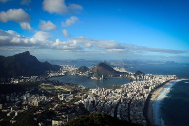 View from Mount Dois Irmaos, Rio de Janeiro, Brazil