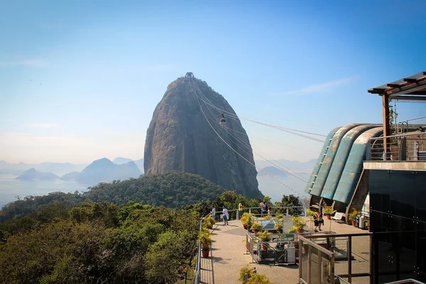 Monte Pan de Azúcar en Río de Janeiro, Brasil — Foto de Stock