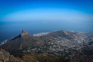 Aslan'ın kafa Mountain view, Cape Town, Güney Afrika
