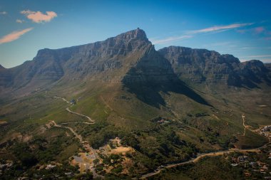 Cape Town, Güney Afrika 'daki Masa Dağı