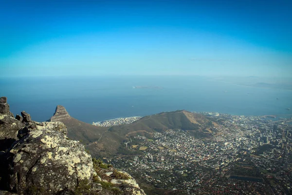 Aslan'ın kafa Mountain view, Cape Town, Güney Afrika