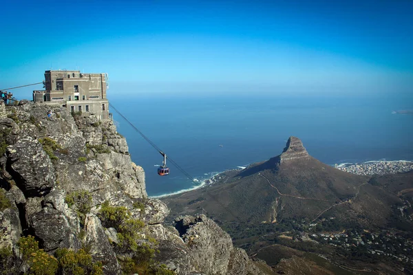 Lion 's Head Mountain view, Cidade Do Cabo, África do Sul — Fotografia de Stock