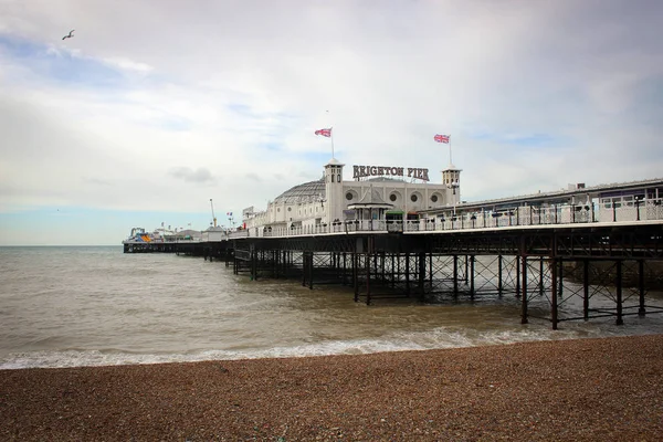 Pier Brighton görünümü, İngiltere'de, Büyük Britanya