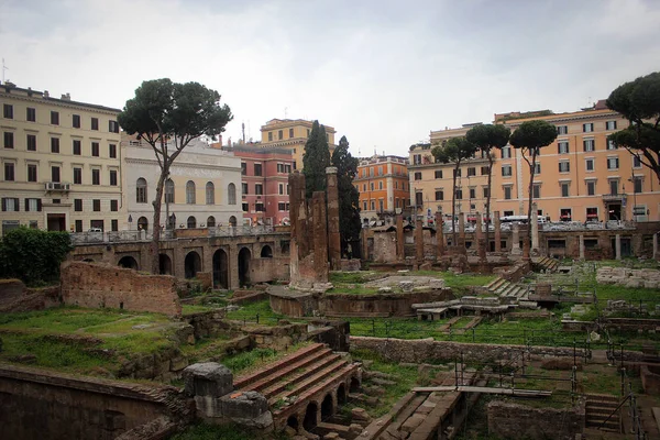 Antiche Rovine Roma Vista Italia — Foto Stock