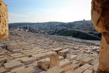 Eski mezarlık, Gethsemane, Jerusalem, İsrail