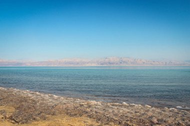 Dead Sea doğal görünüm günbatımı, İsrail tarafından