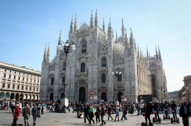 Duomo di Milano, Milan Catherdal görünümü, İtalya