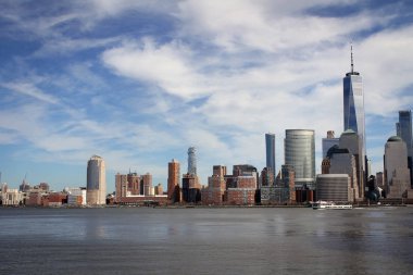 Manhattan manzarası, New York City, Amerika Birleşik Devletleri