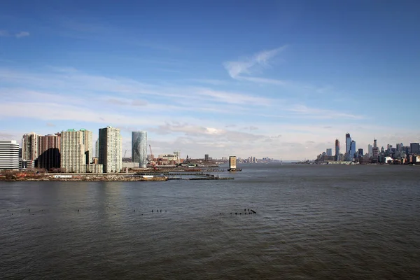 Manhattan Skyline New York City Stany Zjednoczone Ameryki — Zdjęcie stockowe