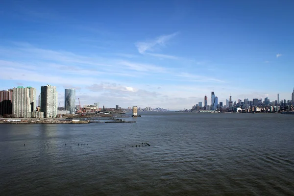 Manhattan Skyline Nova Iorque Eua — Fotografia de Stock