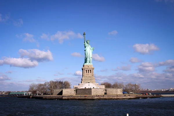Heykeli Özgürlük doğal görünümü, New York City, Amerika Birleşik Devletleri