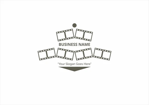 Logo film şablon vektör