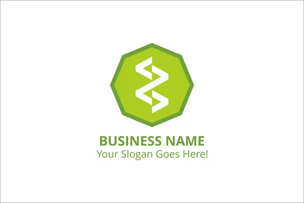 Zikzak logo şablonu vektör grafik kaynak