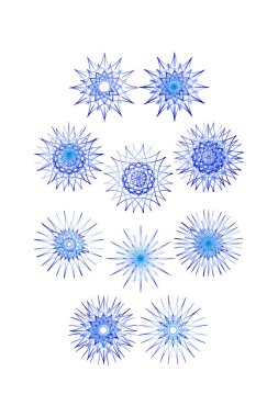 soyut kar taneleri, kar desen