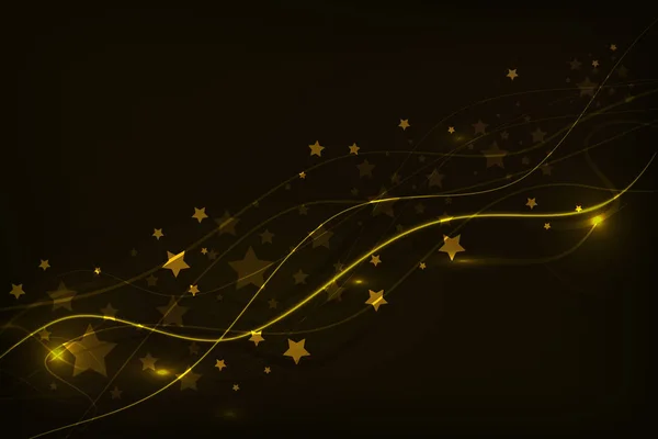 gece gökyüzünde siyah yıldız