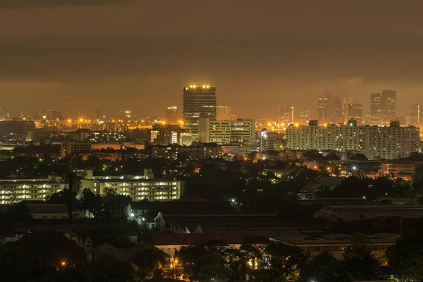 Skyline Bangkok Crepuscolo — Foto Stock