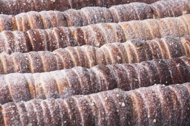 Trdelnik Prag, Çek pişirme sürecinde Cumhuriyeti. 