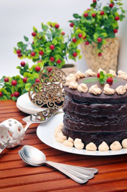 ev yapımı çikolatalı kek