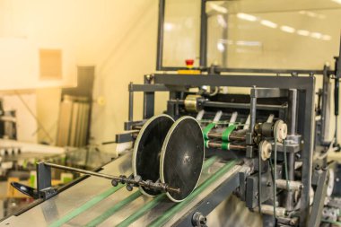 Kağıt taşıma kemerinin makine parçası