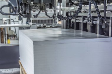 Bir ofset yazdırma makinesinin girdi veya yükü 72 / 102