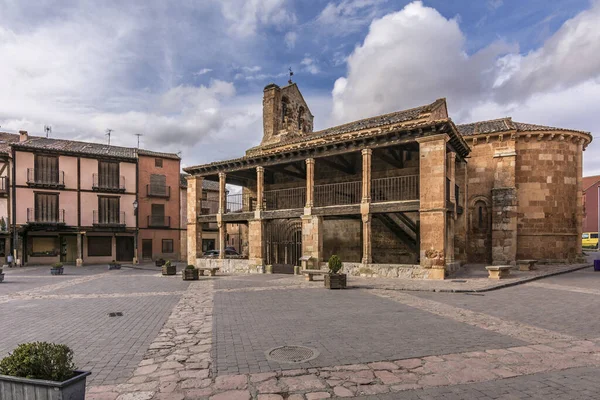 Церква Сан Мігеля Побудована Xii Столітті Іспанія — стокове фото