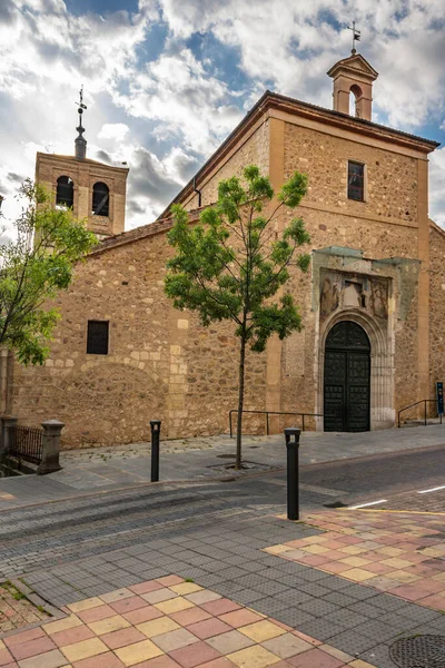 Igreja Santa Eulália Segóvia Belo Templo Fora Cidade Castilla Leon — Fotografia de Stock