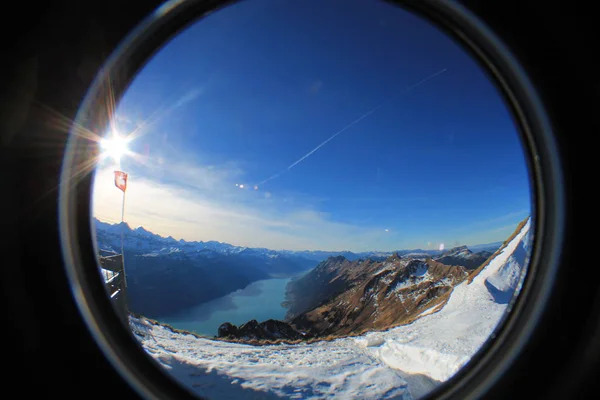 Brienzer Rothorn (Suiza) - Fisheye — Foto de Stock