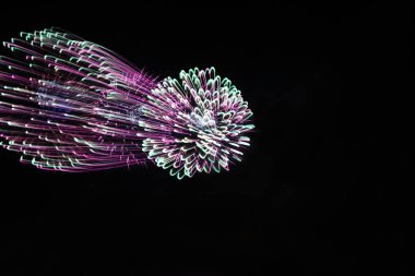 Iraksak odaklanılan soyut resim