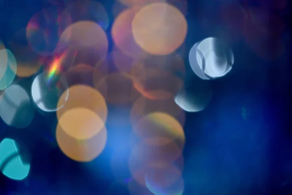 Абстрактный Яркий Фон Разноцветный Боке Размытом Фоне Отдых — стоковое фото