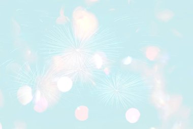 Soyut parlak ışık festivali arkaplanı. Odaklanma kesiliyor.