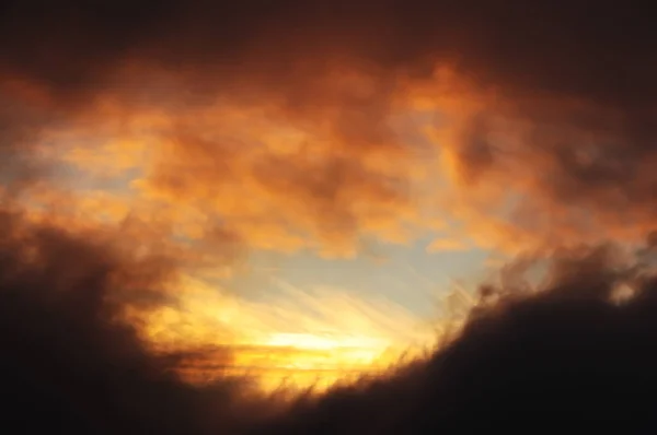 Небо Облака Драматические Красные Облака — стоковое фото