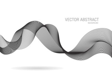 iş hattı dalga vektör arka plan