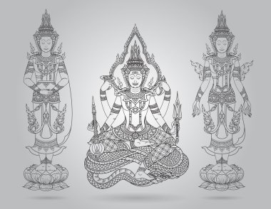 Shiva satır Tay geleneği, Buda Takı Seti