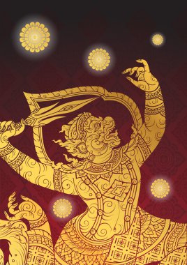 Tay geleneği Hanuman Ramayana karakterleri