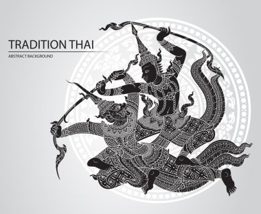 Rama savaş bir dev tebrik kartı tasarımı