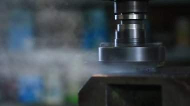 Eski sanayi makine kesme metal Frezeleme