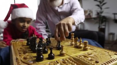 Satranç oyun zeki akıllarında kış tatilleri için
