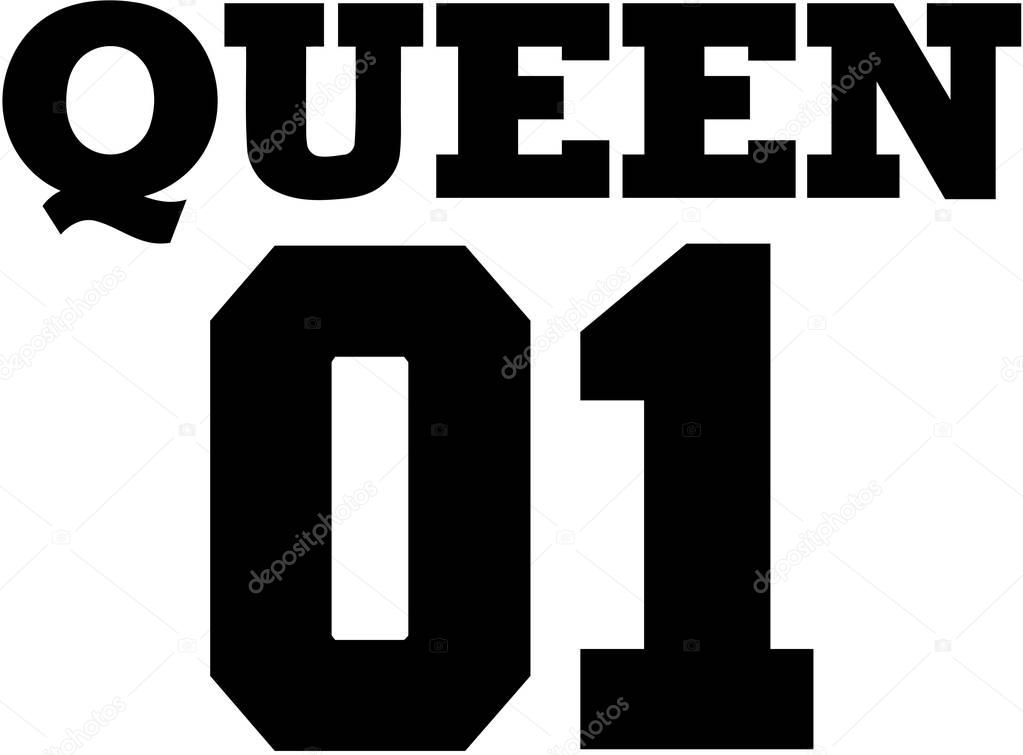 Download Couple shirt designs | Queen 01 college font. Couple T ...
