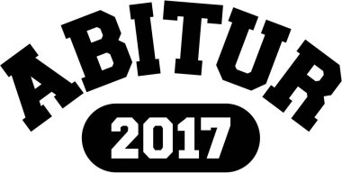 Abitur 2017 vector