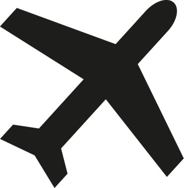 Mükemmel uçak simgesi